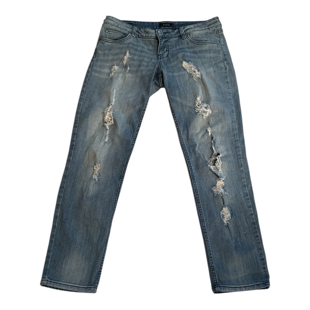 STS Blue Ankle Cropped Distressed Jeans